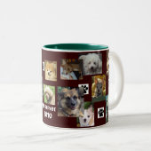 Unser Hundesommer 2010 Zweifarbige Tasse (VorderseiteRechts)