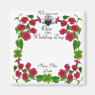 Unser irischer Hochzeitstag Rettete Dieses Datum Magnet
