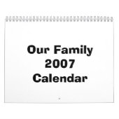Unser Kalender der Familien-2007 (Titelbild)