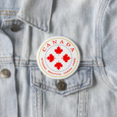 Unser Kanada-Emblem Button (Beispiel)