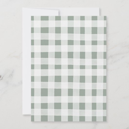 Unser kleiner Bär ist eine wilde Einladung zum Geb (Rückseite)