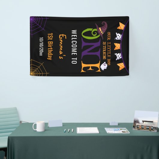 Unser kleiner Boo, der eins dreht, Halloween, 1. G Banner (Messeveranstaltung)