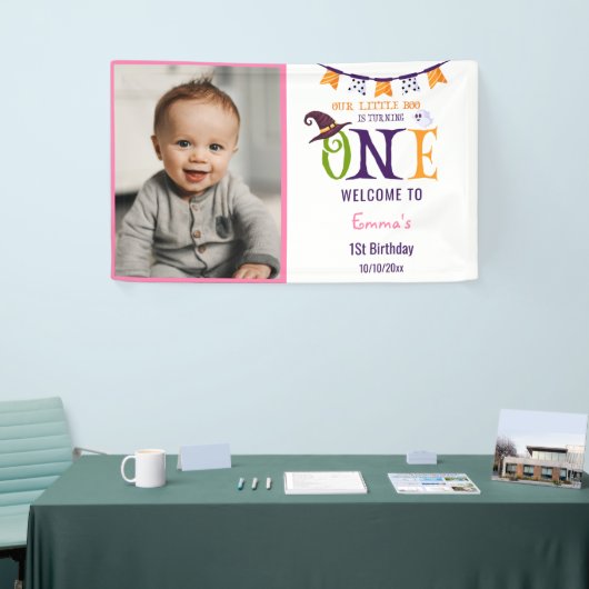 Unser kleiner Boo, der eins dreht, Halloween, 1. G Banner (Messeveranstaltung)