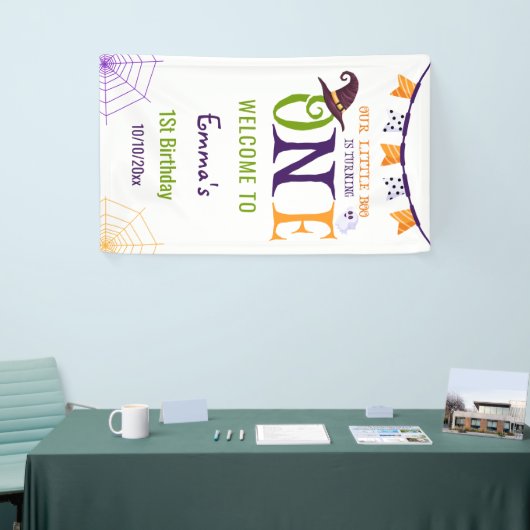 Unser kleiner Boo, der eins dreht, Halloween, 1. G Banner (Messeveranstaltung)