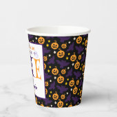 Unser kleiner Boo, der eins dreht, Halloween, 1. G Pappbecher (Links)