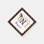 Unser kleiner Boo, der eins dreht, Halloween, 1. G Serviette (Ecke)