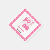 Unser kleiner Boo, der eins dreht, Halloween, 1. G Serviette (Ecke)