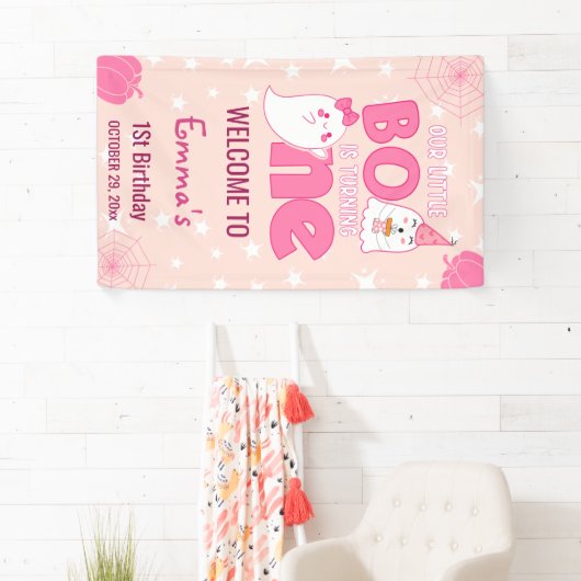 Unser kleiner Boo, der eins dreht, Halloween, Will Banner (Insitu)