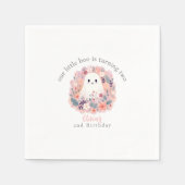 Unser kleiner Boo dreht 2 Boho Ghost Serviette (Vorderseite)