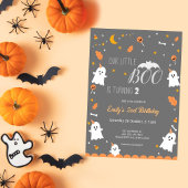 Unser kleiner Boo dreht sich um H,alloween Einladung