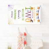Unser kleiner Boo dreht sich um zwei, Halloween, 2 Banner (Insitu)