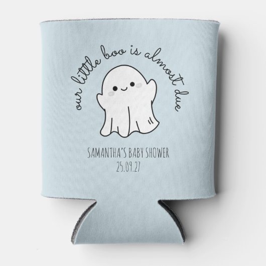 Unser kleiner Boo ist fast wegen KinderHalloween Dosenkühler (Vorderseite)