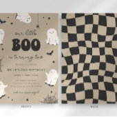 Unser kleiner Boo macht zwei Einladungen