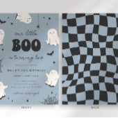 Unser kleiner Boo macht zwei Einladungen