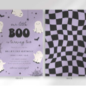 Unser kleiner Boo macht zwei Einladungen