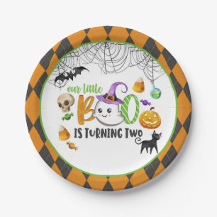 Unser kleiner Boo macht zwei Geburtstagspartys (2) Pappteller