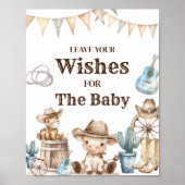 Unser kleiner Cowboy Wild West Baby will Baby Poster (Vorne)