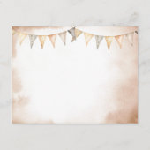 Unser kleiner Cowboy Wild West Babyduschberater Begleitkarte (Rückseite)