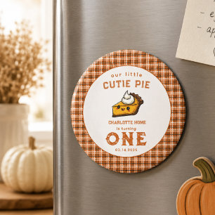 Unser kleiner Cutie Pi zum Pi-Tag 1. Geburtstag Magnet