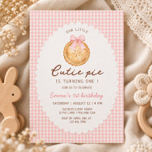 Unser kleiner Cutie Pie Pink Gingham erster Geburt