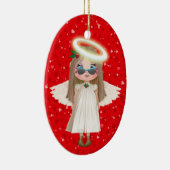 Unser kleiner Engel Keramikornament (Rechts)