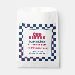 Unser kleiner Feuerwehrmann macht einen Geburtstag Geschenktütchen