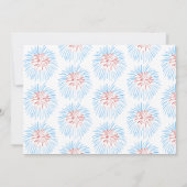 Unser kleiner Firecracker macht eine Einladung (Rückseite)