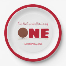 Unser kleiner Fleischball macht einen 1. Geburtsta