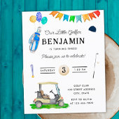 Unser kleiner Golfer Blue Cart Golf zum Geburtstag