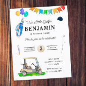 Unser kleiner Golfer Green Cart Golf zum Geburtsta