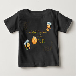 Unser kleiner Honig verwandelt eine Biene zum Gebu Baby T-shirt