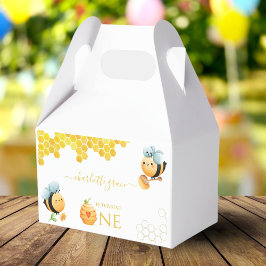 Unser kleiner Honig verwandelt eine Biene zum Gebu Geschenkschachtel