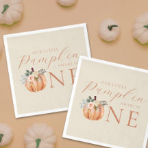 Unser kleiner Kürbis ist ein 1. Geburtstag