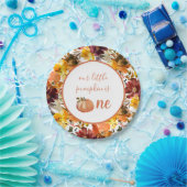 Unser kleiner Kürbis ist ein Teller zum Geburtstag (Party)