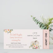 Unser kleiner Kürbis ist eine Einladung, der 1. Ge Einladung (Stehend Vorderseite)