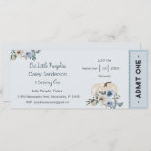 Unser kleiner Kürbis ist eine Einladung, der 1. Ge Einladung (Vorne/Hinten)