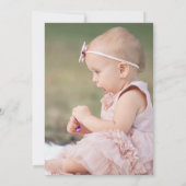 Unser kleiner Kürbis verwandelt eine rustikale Bra Einladung (Rückseite)