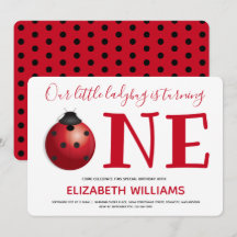 Unser kleiner Ladybug macht einen ersten Geburtsta