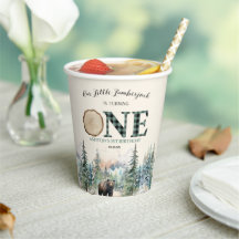 Unser kleiner Lumberjack Bär 1. Geburtstag Party