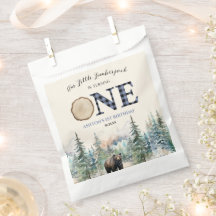 Unser kleiner Lumberjack Bär Blue 1. Geburtstag Pa