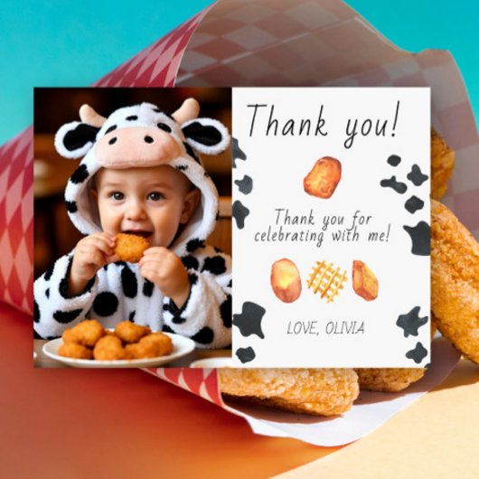 Unser kleiner Nugget Geburtstag Danke