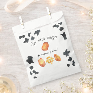 Unser kleiner Nugget wird ein Jahr alt Kindergebur Geschenktütchen