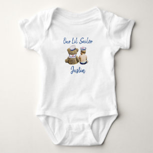 Unser kleiner, Personalisierter Baby-Junge Baby Strampler