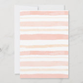 Unser kleiner Pumpkin 1st Geburtstagskamerad Einladung (Rückseite)