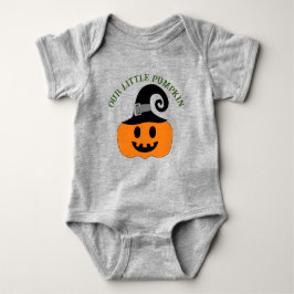 Unser kleiner Pumpkin Baby Jersey Bodysuit Baby Strampler
