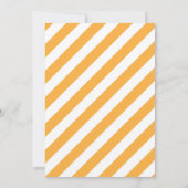 Unser kleiner Pumpkin Birthday Einladung (Rückseite)