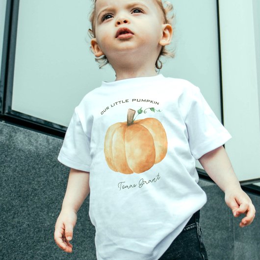 Unser kleiner Pumpkin erster Geburtstag T - Shirt