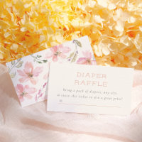 Unser kleiner Pumpkin Floral Diaper Raffle
