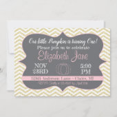 Unser kleiner Pumpkin Gold Glitzer zum Geburtstag  Einladung (Vorderseite)