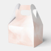 Unser kleiner Schmetterling Wasserfarben Pink Lila Geschenkschachtel (Rückseite)